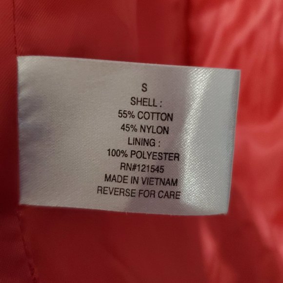 The Tower Collection by London Fog Hot Pink Trench Coat, S - Picture 9 of 10